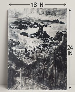 Rio De Janeiro Panorama Poster