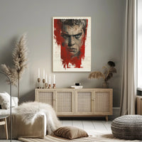 Cherry Blossom Tranquility: Coffee and Pagoda Poster PosterGoat