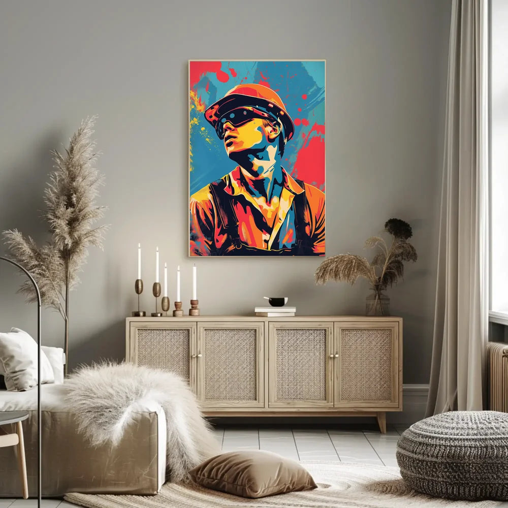 Abstract Modern Art Interpretation Poster