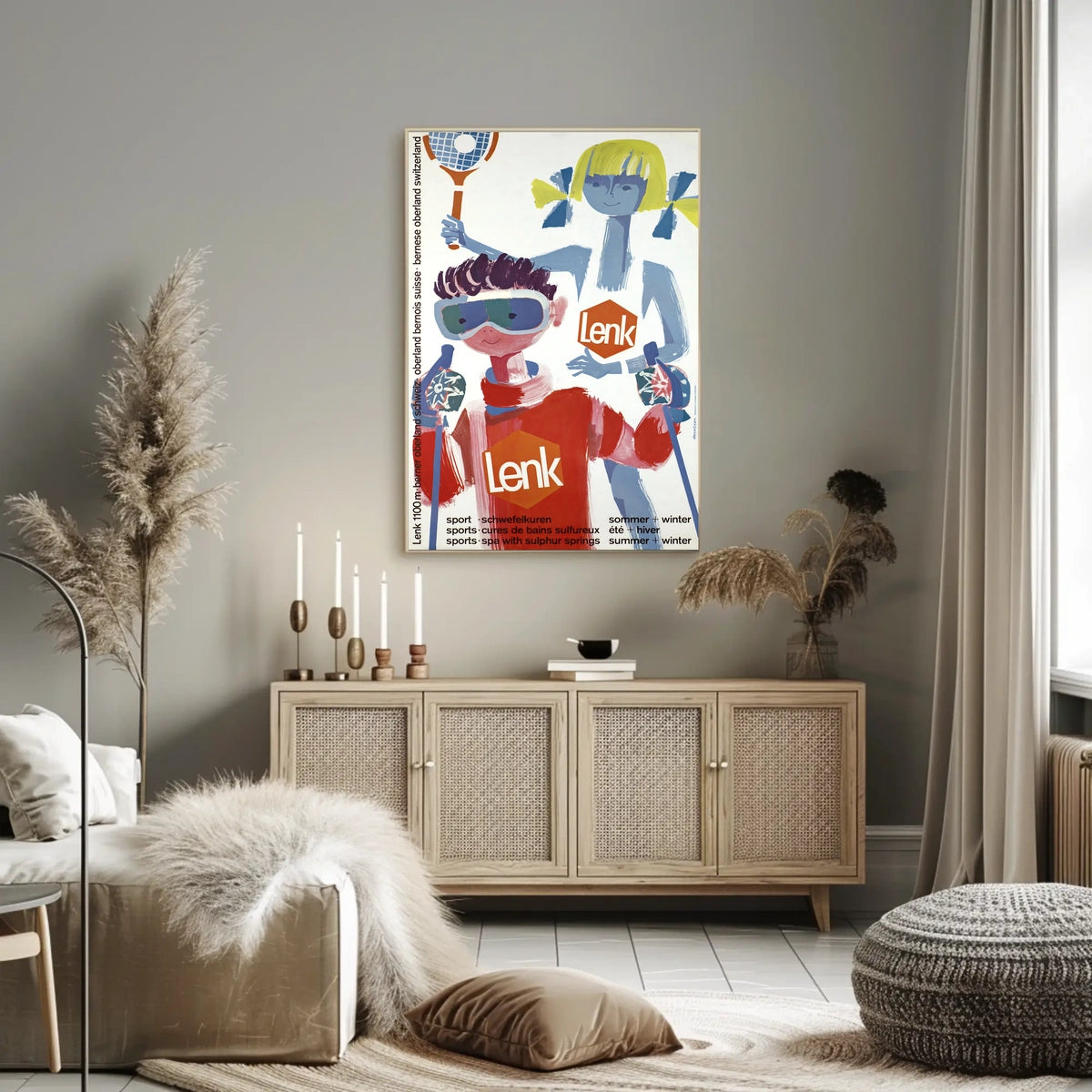 Lenk Sport And Spa Destination Poster