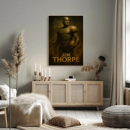 Jim Thorpe Athletic Legend Poster