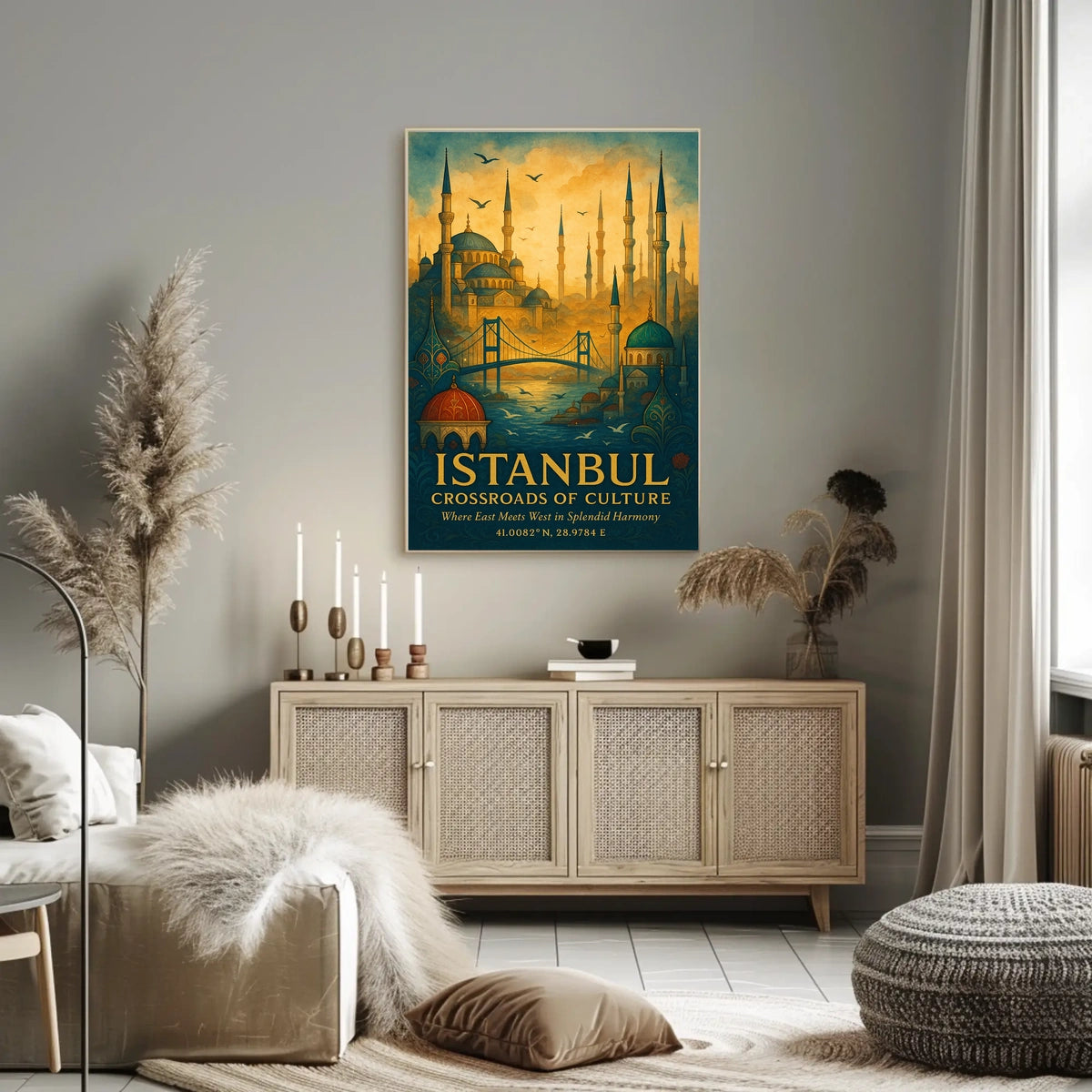 Istanbul Crossroads of Culture Poster