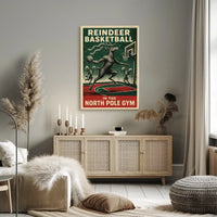 Reindeer Basketball Extravaganza Poster