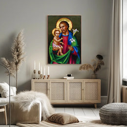 Iconic Religious Imagery Poster