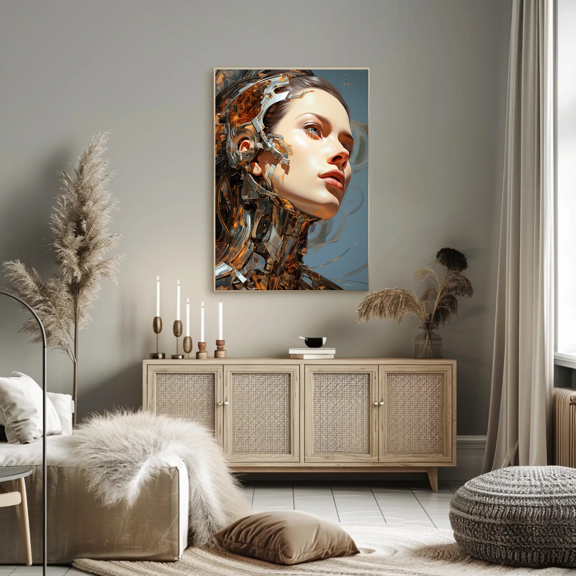 Futuristic Vision Poster PosterGoat