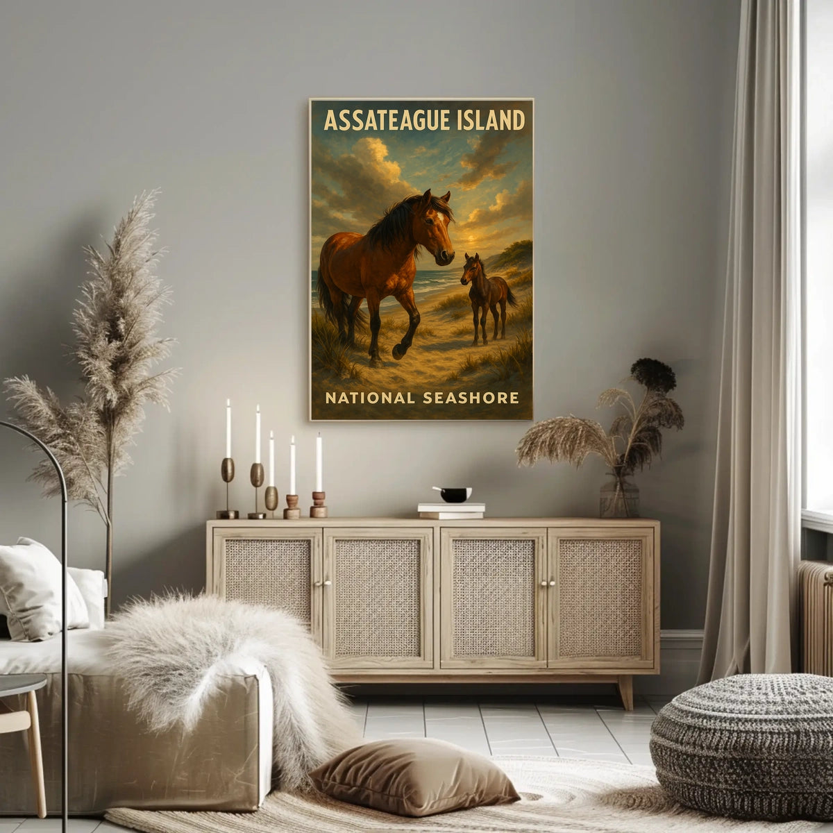 Assateague Island National Seashore Poster