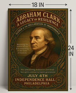 Revolutionary Patriot at Independence Hall Historical or Presidential Poster