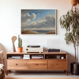 Scenic Landscape Art Poster: Tranquil Nature's Majesty Collection