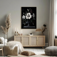 Floral Still Life Art Print: Artistic Poster PosterGoat