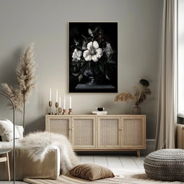 Floral Still Life Art Print: Artistic Poster PosterGoat