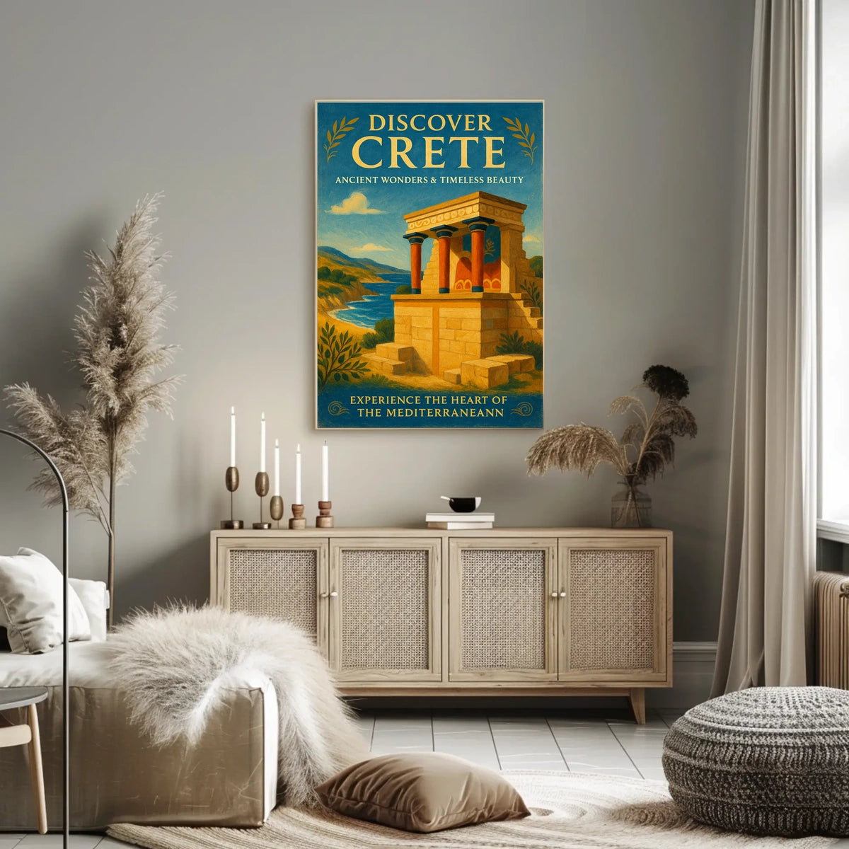 Discover Crete Poster