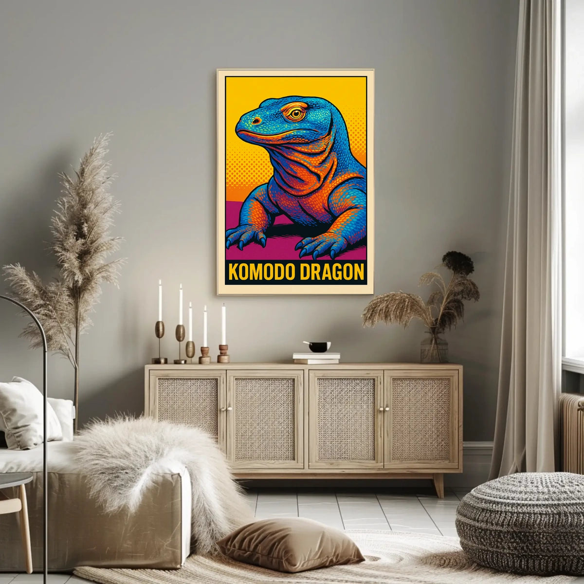 Komodo Dragon Poster