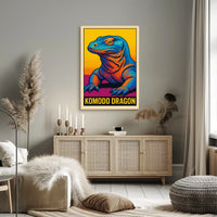 Komodo Dragon Poster