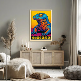 Komodo Dragon Poster