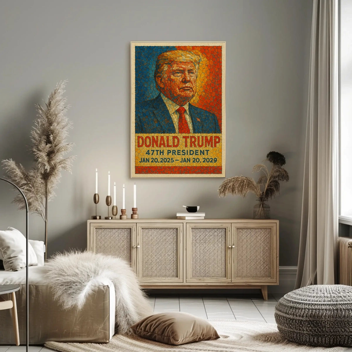 Donald Trump 47th President Poster