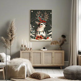 Festive Woodland Wonder Poster