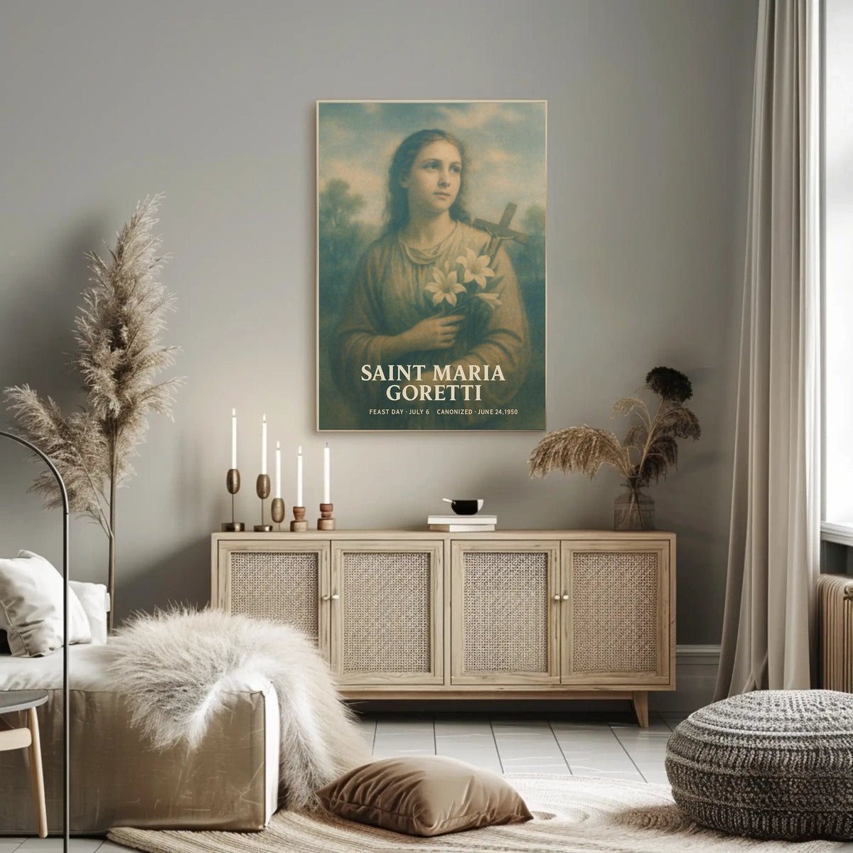 Saint Maria Goretti Poster