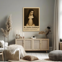 Bl. Diana DAndalo Model Of Poster