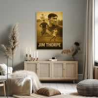 Jim Thorpe A Legendary Athlete Poster