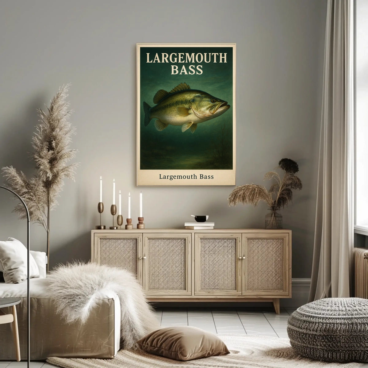 Largemouth Bass Poster