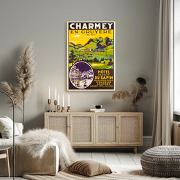 Charmey in Gruyère Poster