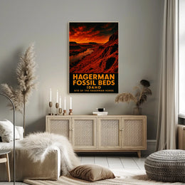 Hagerman Fossil Beds Idaho Poster