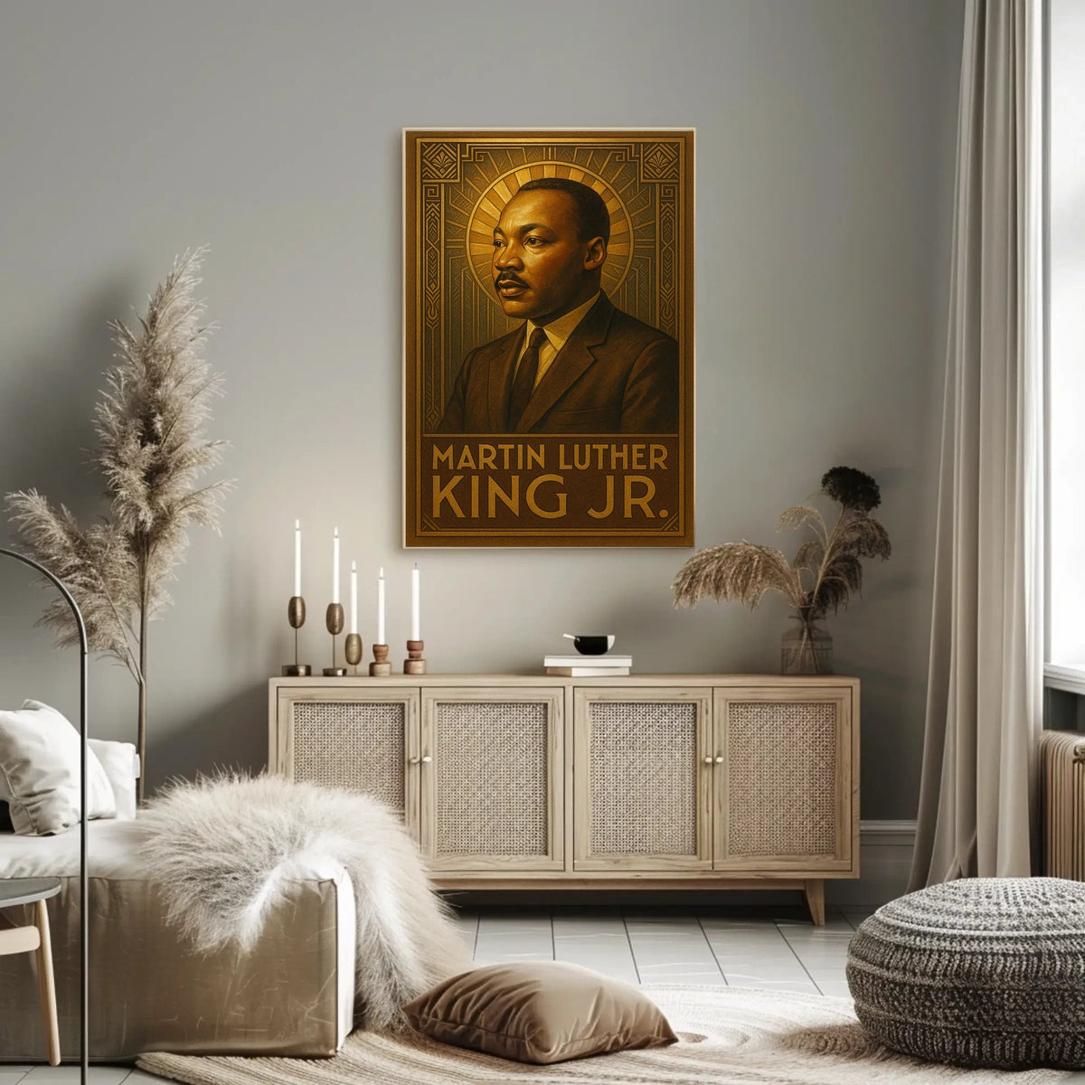 Martin Luther King Jr. Tribute Poster
