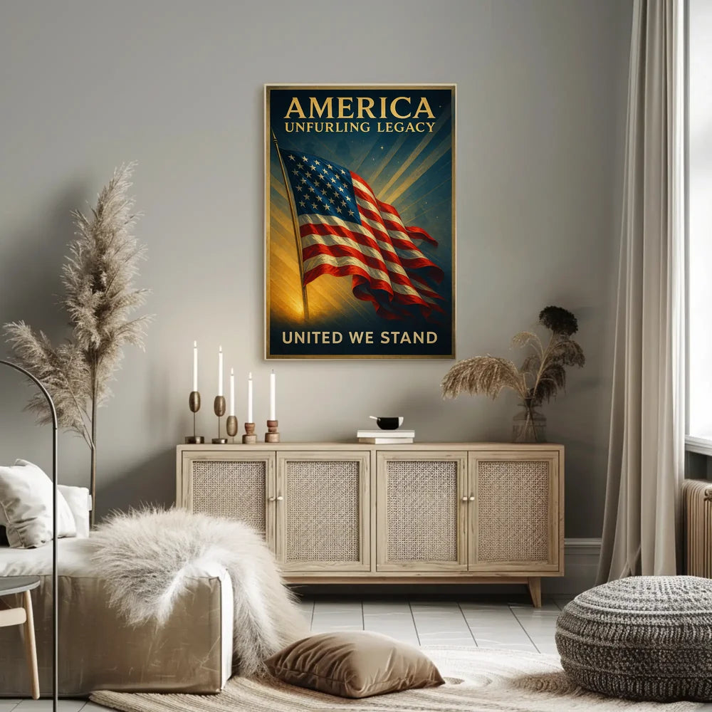 United We Stand American Legacy Poster