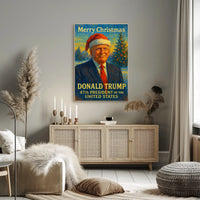 Christmas-Themed Presidential Holiday Poster