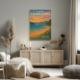 Lake Charlevoix NatureS Serenity Poster