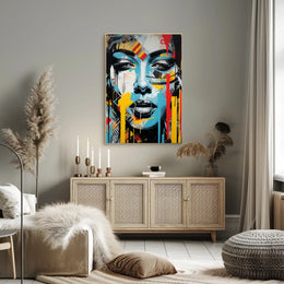 Vibrant Expression Poster