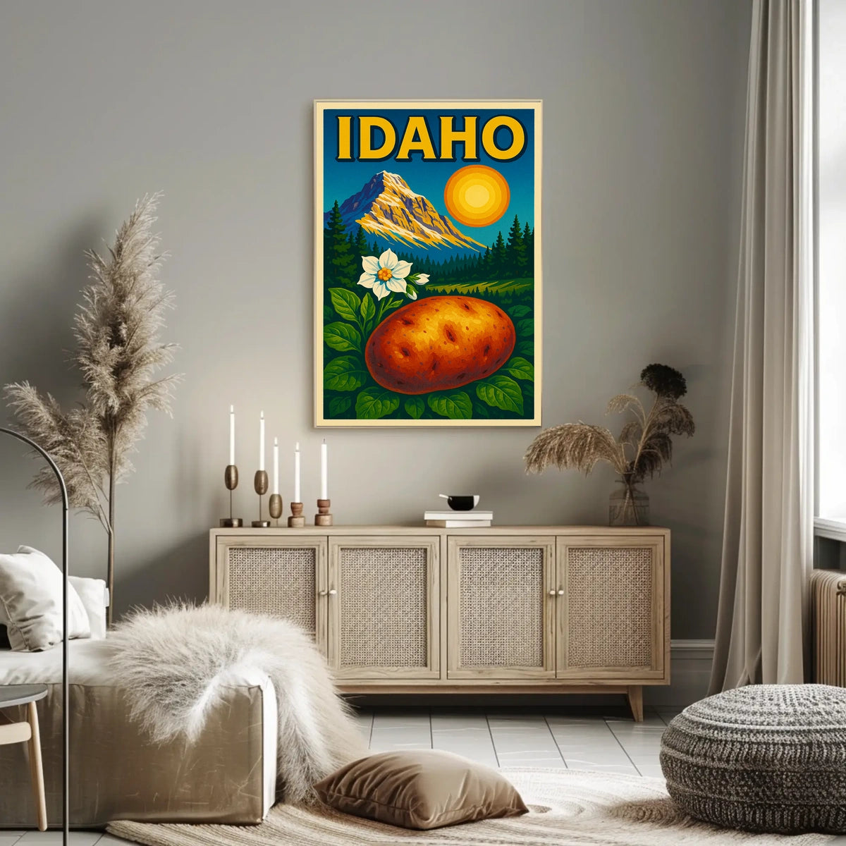 IdahoS Natural Bounty Poster
