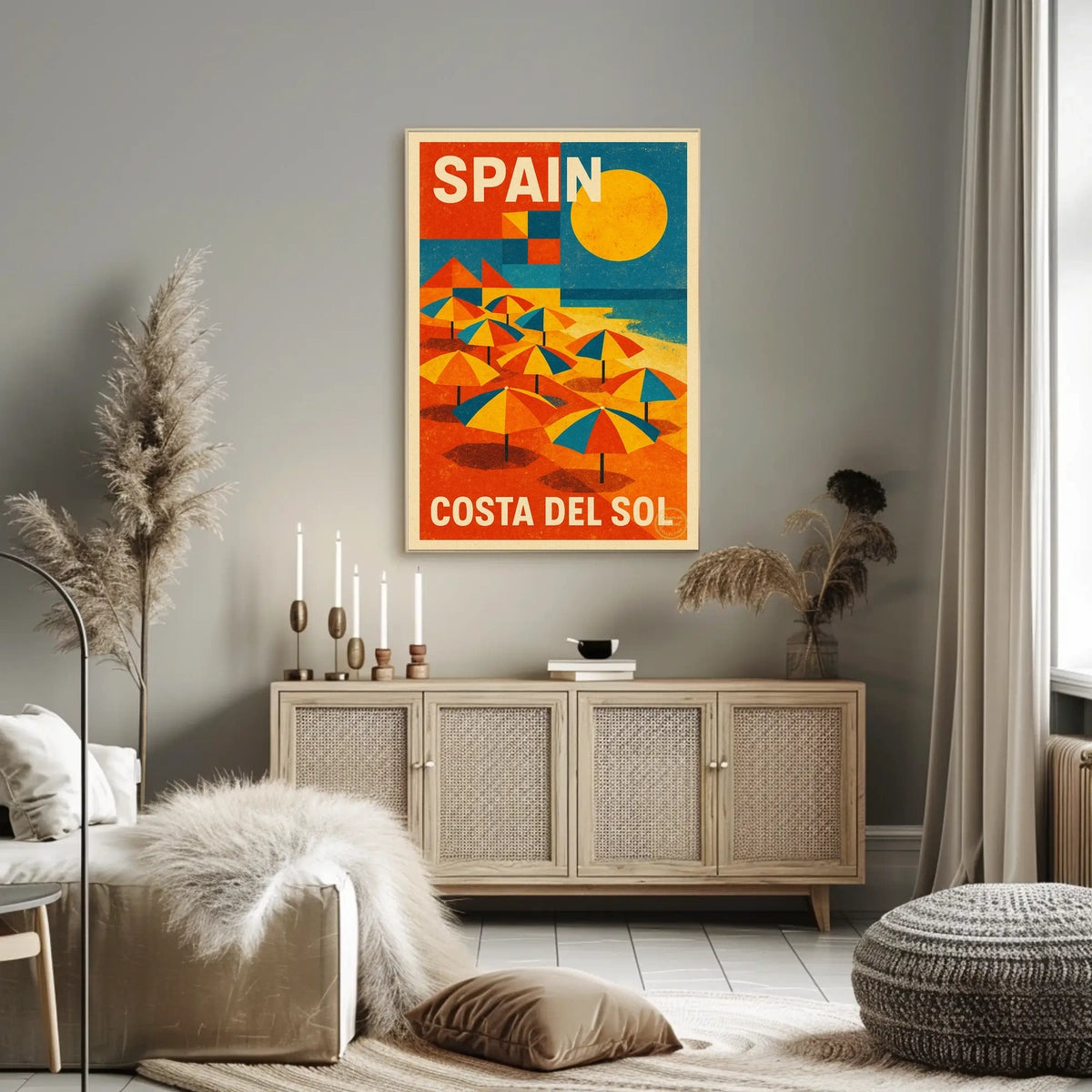 Spain Costa Del Sol Poster