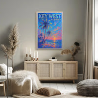 Key West, Florida Sunset Poster