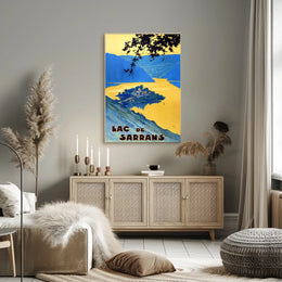 Lac De Sarrans Poster
