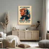 Trump Visionary Capitol Cinematic Poster