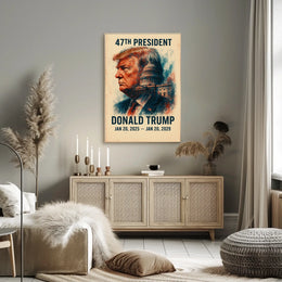 Trump Visionary Capitol Cinematic Poster