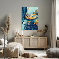 Abstract Timeless Landscape Art Poster