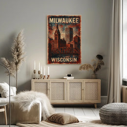 Milwaukee, Wisconsin Poster