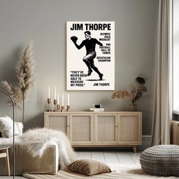 Celebrating Jim Thorpes Legacy Poster