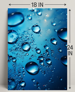 Drops Of Serenity Poster