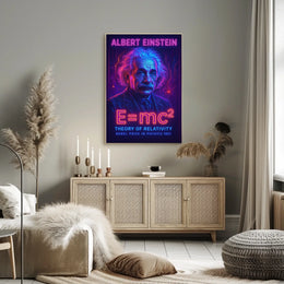 Albert Einstein Theory Of Relativity Poster