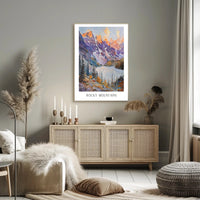 Rocky Mountains Poster PosterGoat
