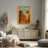 Al Balad The Colorful Old City Of Poster
