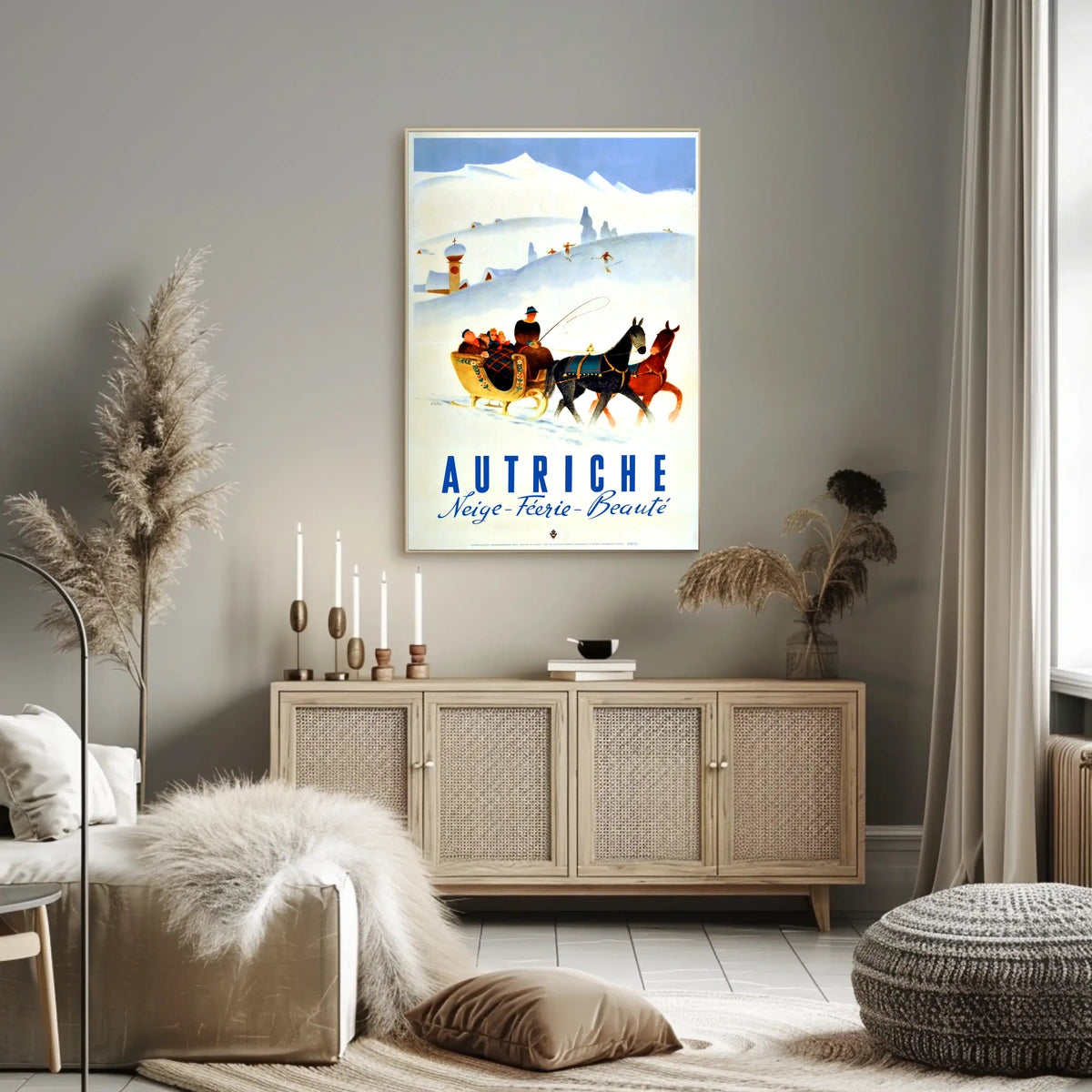 Winter Wonderland In Austria Poster