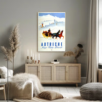Winter Wonderland In Austria Poster