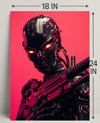 Cybernetic Guardian Poster PosterGoat