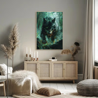 The Enigmatic Wolf Poster PosterGoat