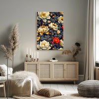 Floral Elegance Wall Art Print for Home Decor