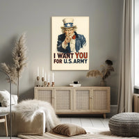 Uncle Sam Recruitment Poster